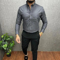 Dark Grey Shirt and Black Pant Combo